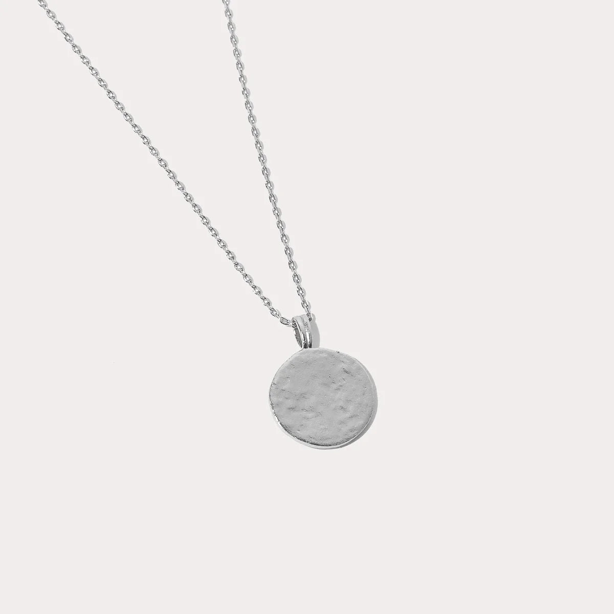 Cancer Zodiac Pendant Necklace in Silver