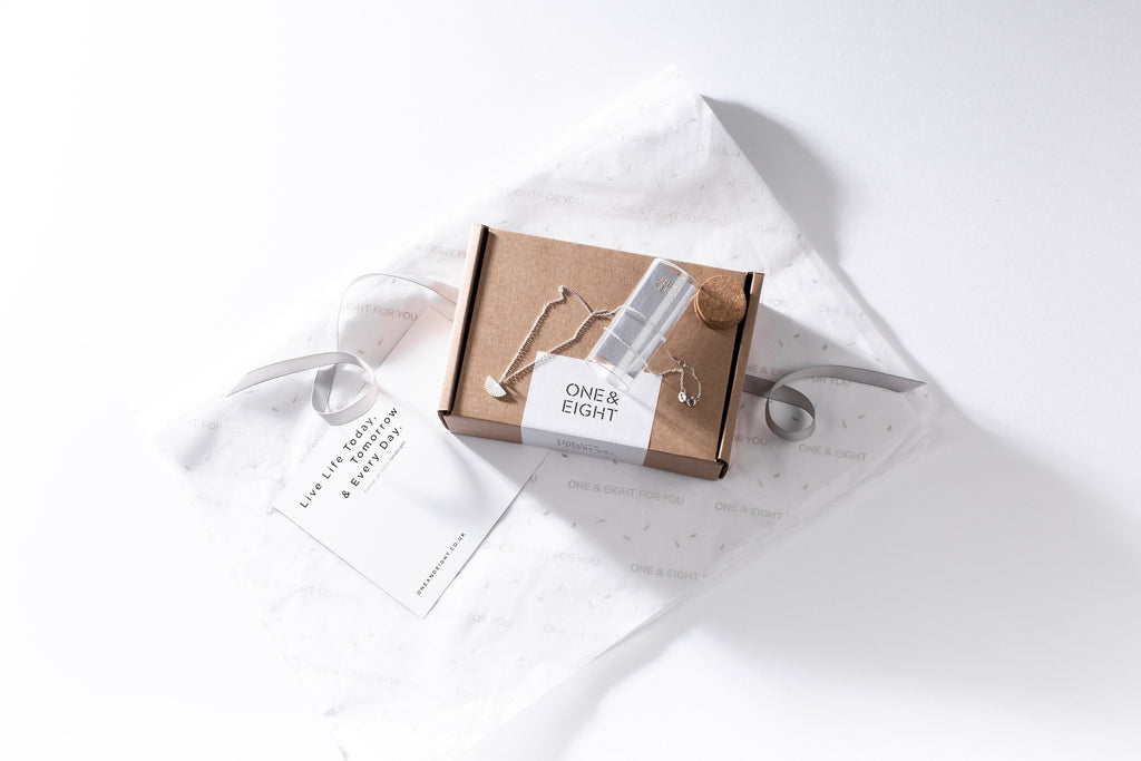 Handmade Porcelain Necklace: Silver Mist Charm, Elegant Jewelry